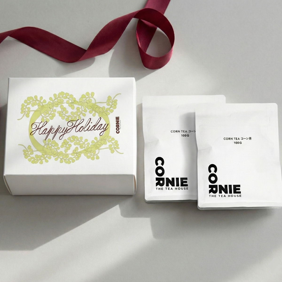 粒コーン茶(100g×2個セット) ホリデー限定